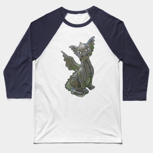 einfacher Drache Baseball T-Shirt